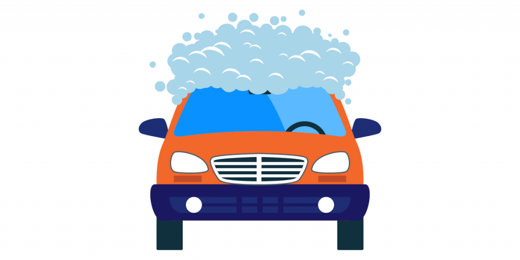 Consejo #5: Mantener el auto cubierto y lavar con frecuencia