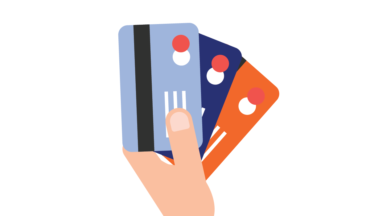 Error 4: Solicitar a varias tarjetas de crédito a la vez